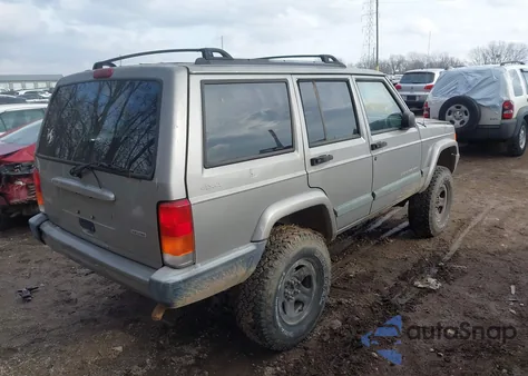 2000 Jeep Cherokee Sport z USA, uszkodzony, nr VIN 1J4FF48S0YL198184